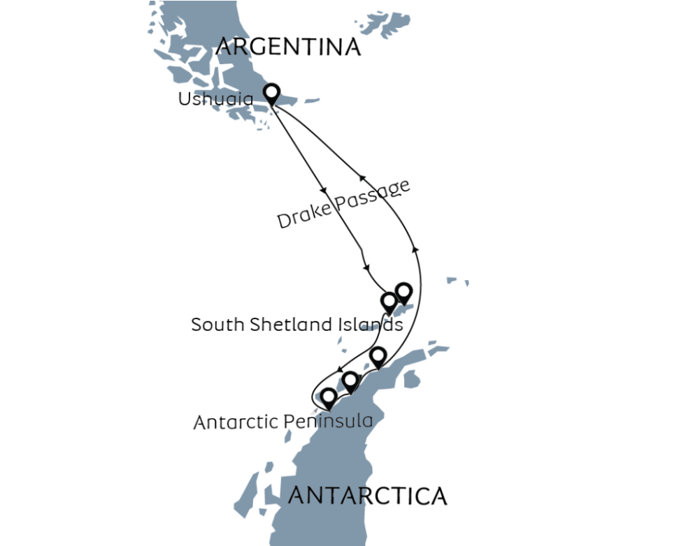 Antarctic Map