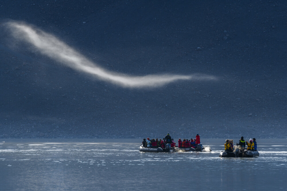 D04 Greenland East Greenland Nansen Fjord zodiac AE