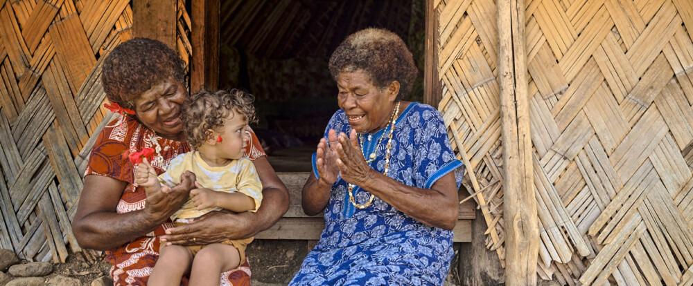 Fiji happiness whcn landscape